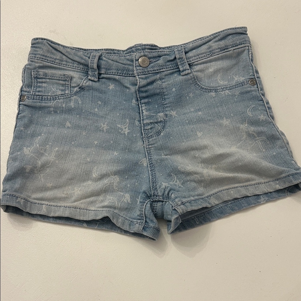 Stylish Kids Denim Shorts in Light Blue